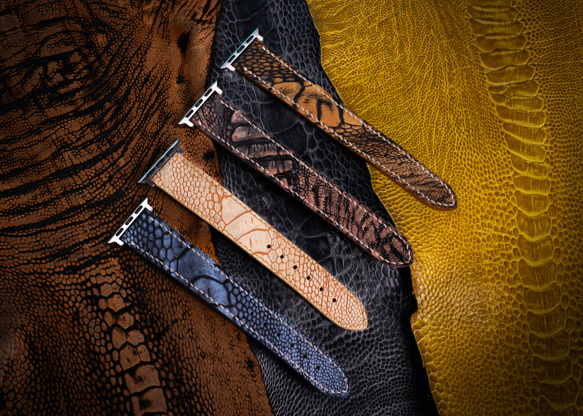 Ostrich Leg Leather