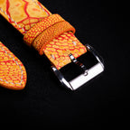 Phoenix Matte Ostrich Leg Leather Apple Watch Band (Scaled)