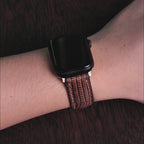 Dark Brown Lizard Leather Apple Watch Band