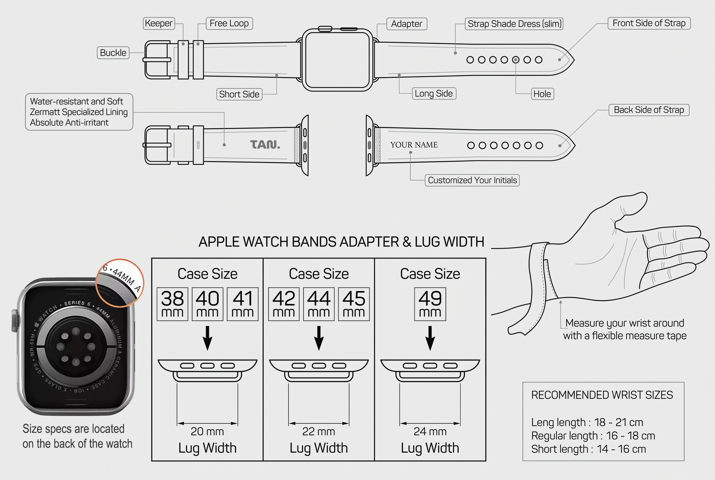 Canary Yellow Glossy Ostrich Leg Leather Apple Watch Band (Scaled)